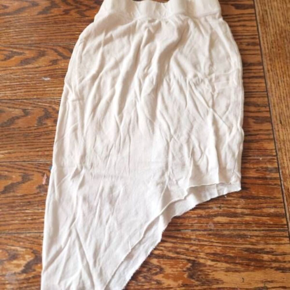 Frank&Eileen tee lab assymetrical white skirt sz XS